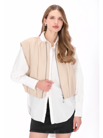 DreiMaster Women Vest in offwhite