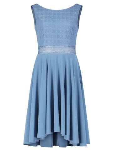 Vera Mont Abendkleid mit Spitze in Hushed Blue