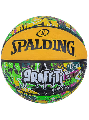 Spalding Spalding Graffiti Ball in Gelb