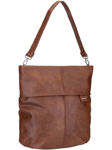 Zwei Beuteltasche Mademoiselle M140 in Cognac