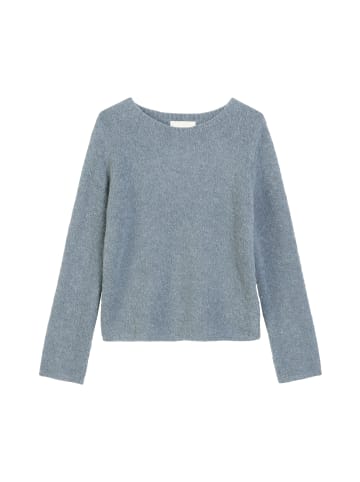Marc O'Polo Bouclé-Pullover regular in Slate Blue