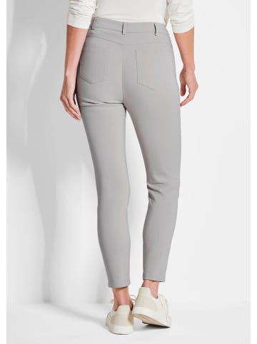 GOLDNER Kurzgröße:  Hose Lange Schlupfhose BELLA in grau