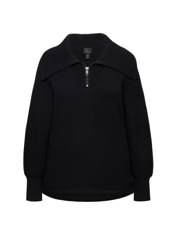 Ulla Popken Pullover in schwarz