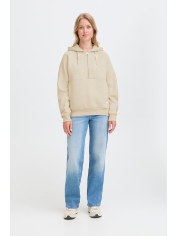 Oxmo Kapuzensweatjacke OXANDREA in Beige