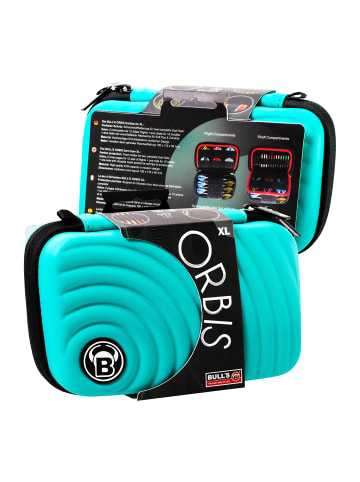 BULLS Dartcase Orbis HS Carbon Darttasche Dartbox Pfeilaufbewahrung Darts-Etui in Mint