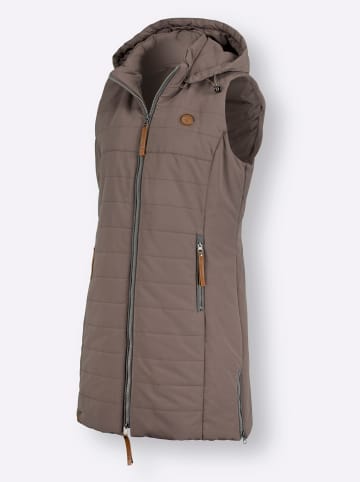 WITT WEIDEN Longweste in taupe