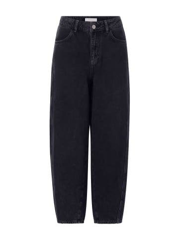 Rich & Royal Barrel Leg Denim in Midnight Blue