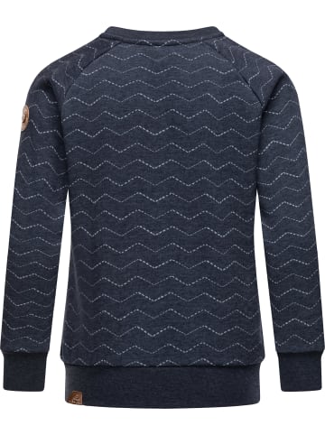 ragwear Sweater Darinka Zig Zag in Navy