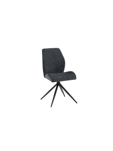 byLiving 2er-Set: Esszimmerstuhl SNAP in Anthrazit/Schwarz - (B) 46 x (H) 87 x (T) 55 cm