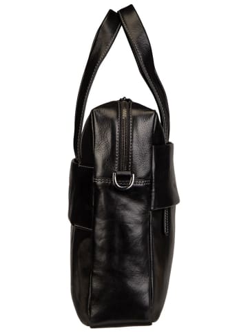 Braun Büffel Aktentasche Arezzo Businesstasche in Schwarz