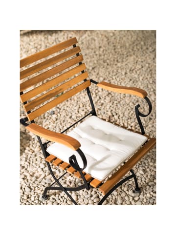 home24 Gartenstuhl Tuscany II (2er-Set) in Akazie Schwarz