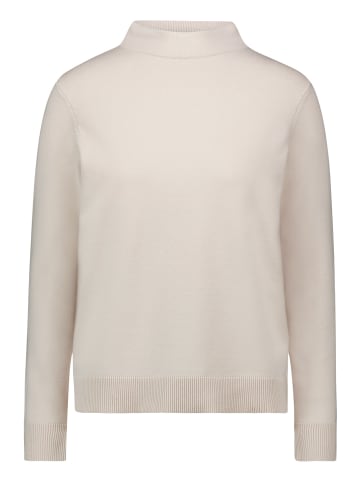 Betty Barclay Basic-Strickpullover mit Stehkragen in beige