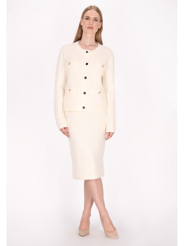 DreiMaster Damen Rock in Wollweiss