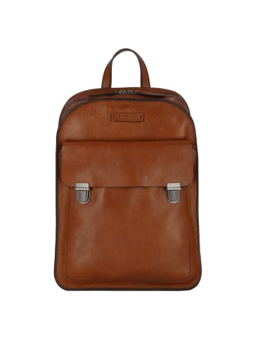 The Bridge Ettore Rucksack Leder 40 cm Laptopfach in marrone