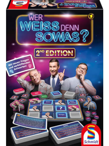Schmidt Spiele Familienspiel Wer weiss denn sowas? 2nd Edition - ab 8 Jahre