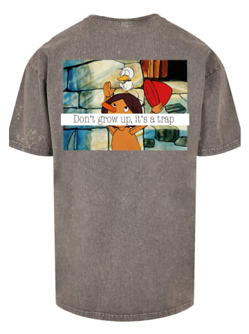 F4NT4STIC Oversize T-Shirt Pinocchio in Asphalt