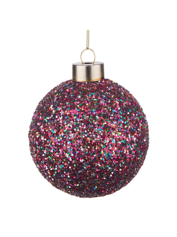 Butlers Butlers Weihnachtskugel HANG ON Glitter in Multicolor