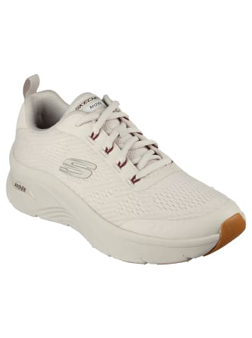 Skechers Sneaker "ARCH FIT D'LUX SUMNER" in Samtweiß