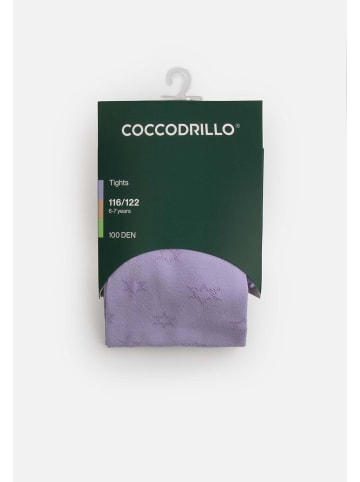 Coccodrillo Strumpfhosen in violett