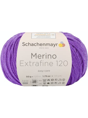 Schachenmayr since 1822 Handstrickgarne Merino Extrafine 120, 50g in Violet