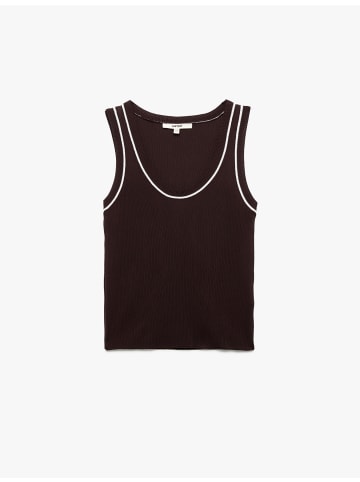 KOTON TANKTOPS in Bordo