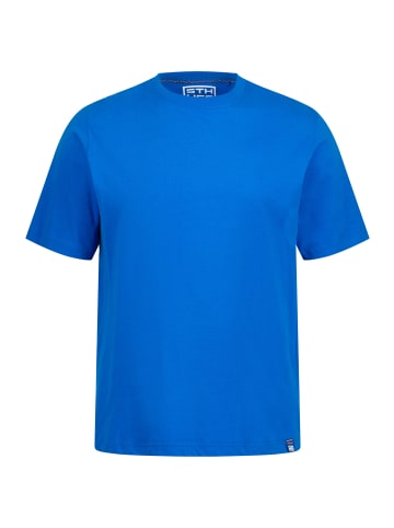 STHUGE Kurzarm T-Shirt in starkes blau