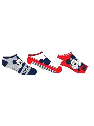 Disney Mickey Mouse 3er - Pack Kindersocken Disney Mickey Mouse in Bunt