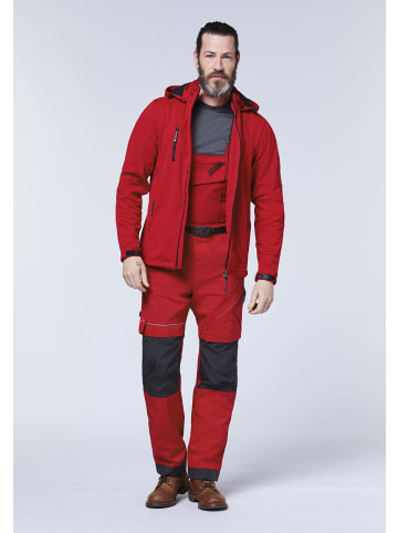 Expand Arbeits Softshelljacke atmungsaktiv - winddicht - wasserabweisend in Rot