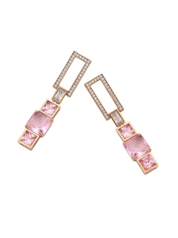 NAEMI Women Earrings in Rose Gold Pink