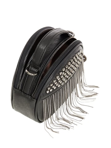 NAEMI Damen Handtasche in Schwarz