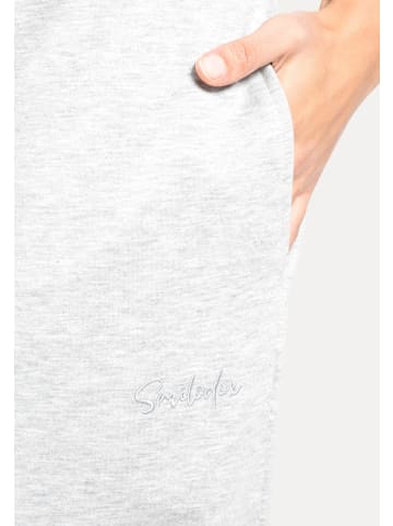 SMILODOX Jogginghose Kanya in Grau Melange