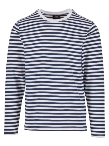 Brandit T-Shirt in navy/white