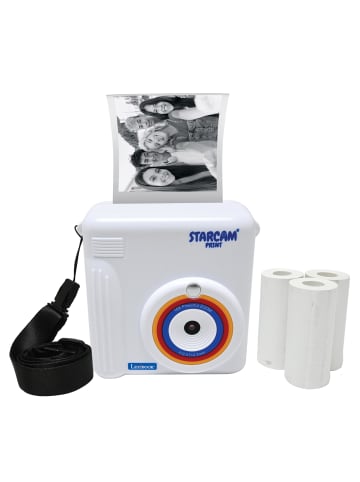 LEXIBOOK® StarCAM® Print Sofortdruck-Kamera mit 3 Rollen
