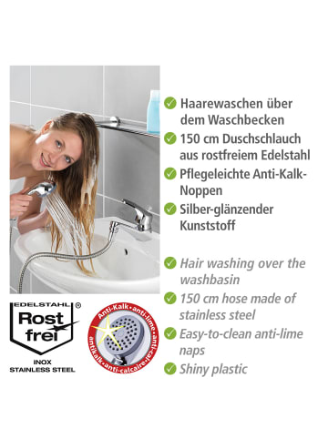 Wenko Waschbeckendusche, Waschbeckenbrause in Chrom