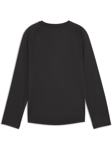Puma T-Shirt "Y CROSS THE LINE Longsleeve 3.0" in Schwarz