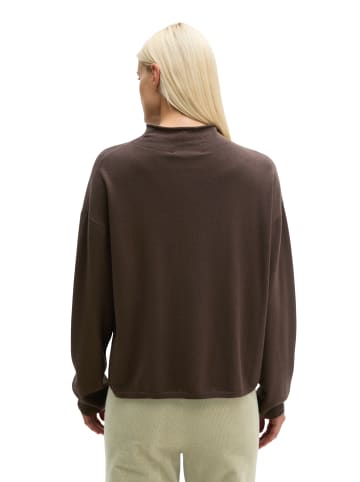 Marc O'Polo Feinstrick-Pullover oversized in Burnt Coffee