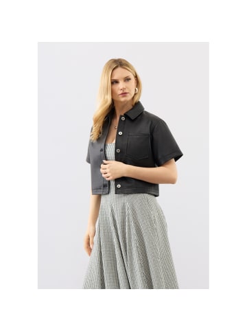 Bolongaro Trevor Kurzarmhemd Agatha XT in schwarz