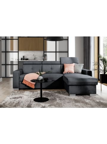 MF Design Falcon Recamiere Rechts in Asphalt -  (L) 248 x (B) 248 x (H) 95 cm