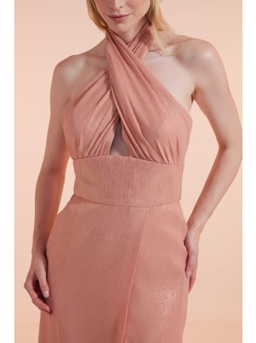 Unique Kleid Shining Elegance Dress in Rose Gold