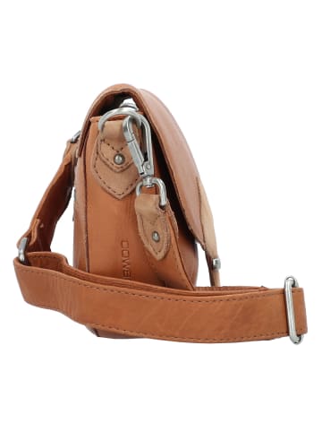 Cowboysbag Umhängetasche Leder 24 cm in camel