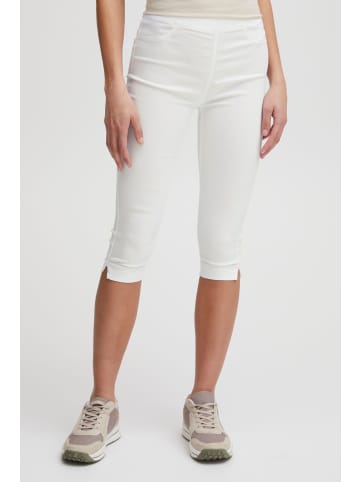 Oxmo Stoffhose OMKEANA in weiß