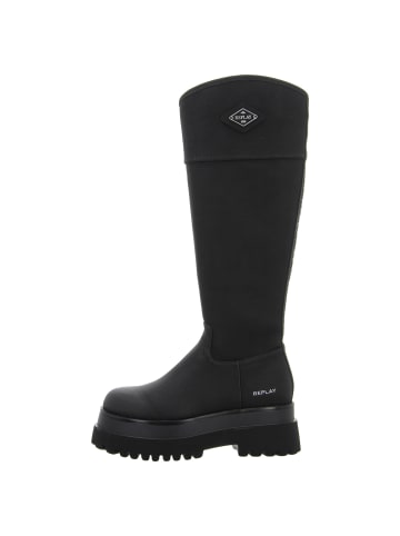 Replay Klassischer Stiefel in schwarz