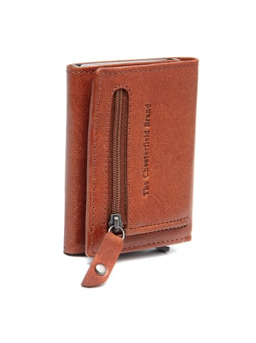 The Chesterfield Brand Gabriela Geldbörse RFID Schutz Leder 7 cm in cognac