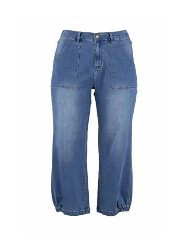 GOZZIP Hose Clara in Light blue denim