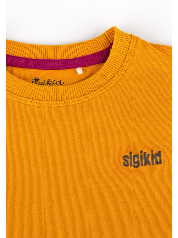 Sigikid T-Shirt Happy Crocodile in gelb