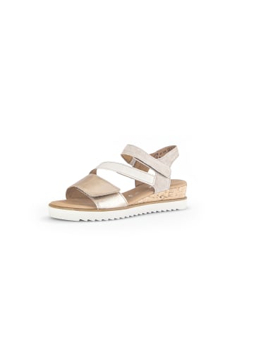 Gabor Comfort Keilsandalette in beige