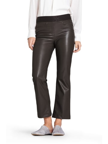 CAMBIO  Moderne Hose mit hohem Tragekomfort in Deep Brown
