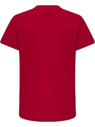 Hummel T-Shirt S/S Hmlred Basic T-Shirt S/S Kids in TANGO RED