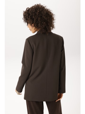 Aniston CASUAL Longblazer in dunkelbraun