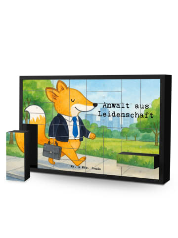 Mr. & Mrs. Panda Adventskalender Anwalt Leidenschaft Design mit ... in Weiß